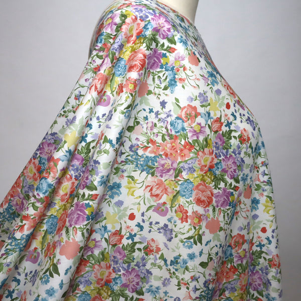 Liberty Fabrics & Bridgerton ~ 'Bouquet Parade' Pink *Remnant 1.9m Was $113.80 Now $91